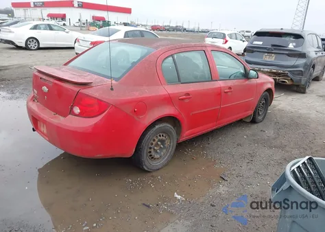 2010 Chevrolet Cobalt Lt из США, поврежденный, VIN 1G1AD5F56A7228739